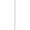 Ekena Millwork Raised Panel PVC Pilaster w/Decorative Capital & Base, 6W x 102H x 2P, PR PILP06X102RP02-2 - alternate 4